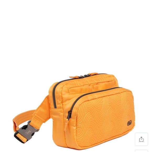 Lug Double Back Belt Bag - Peach Sorbet - Picture 5 of 7